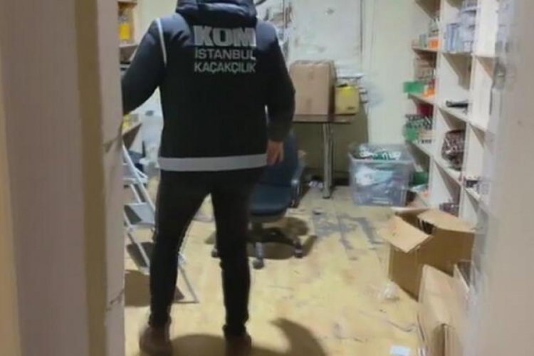 İstanbul'da ka&ccedil;ak t&uuml;t&uuml;n operasyonu