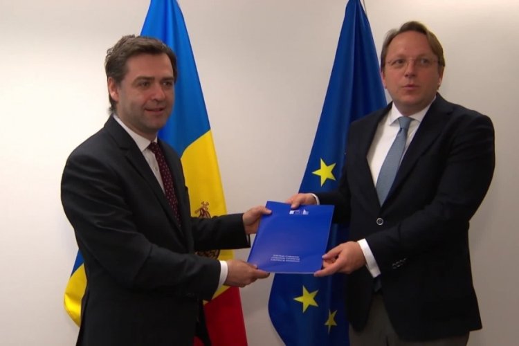 AB, Moldova ve G&uuml;rcistan'ın &uuml;yelik s&uuml;recini başlattı