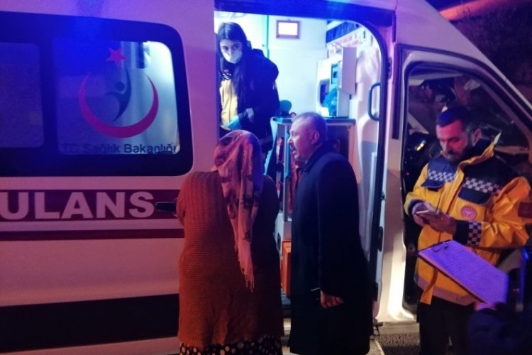 Sobadan sı&ccedil;rayan kıvılcım yangın &ccedil;ıkardı