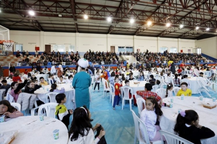 Bursa'da bu iftar sadece &ccedil;ocuklara