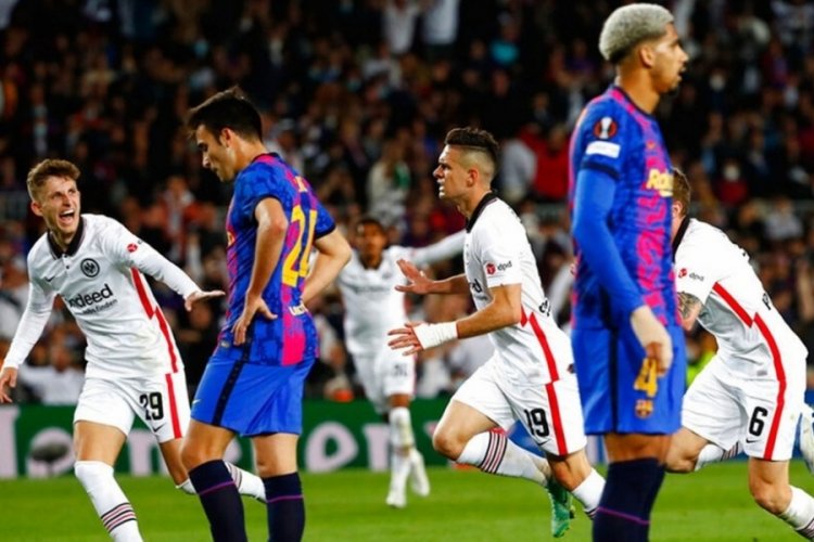 Barcelona, UEFA Avrupa Ligi'ne veda etti