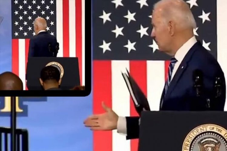ABD Başkanı Biden bu sefer de boşlukla tokalaştı