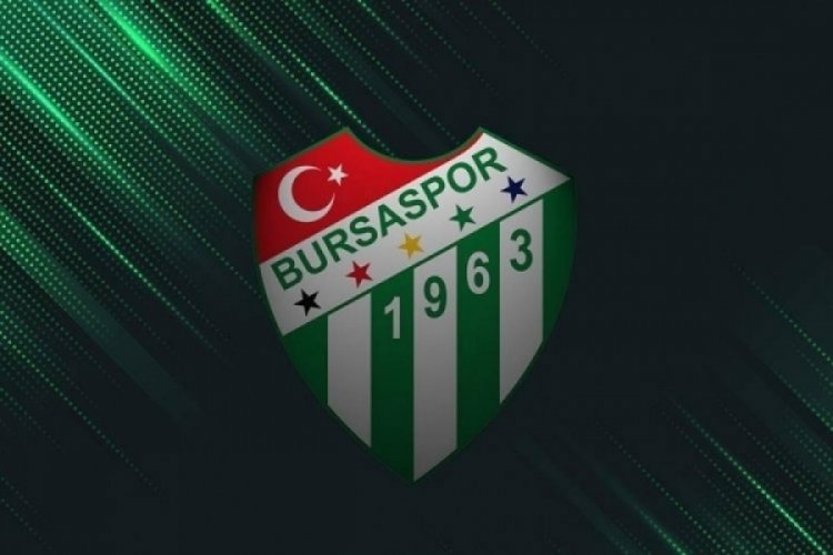 Bursaspor'dan teşekk&uuml;r mesajı