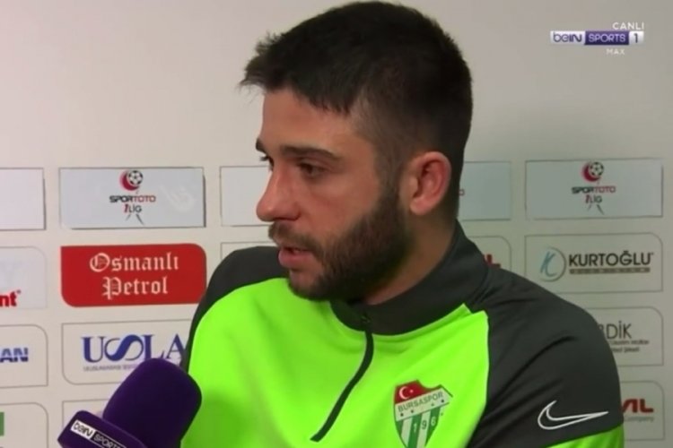 Kubilay S&ouml;nmez: Şuan burada nasıl futbol konuşalım
