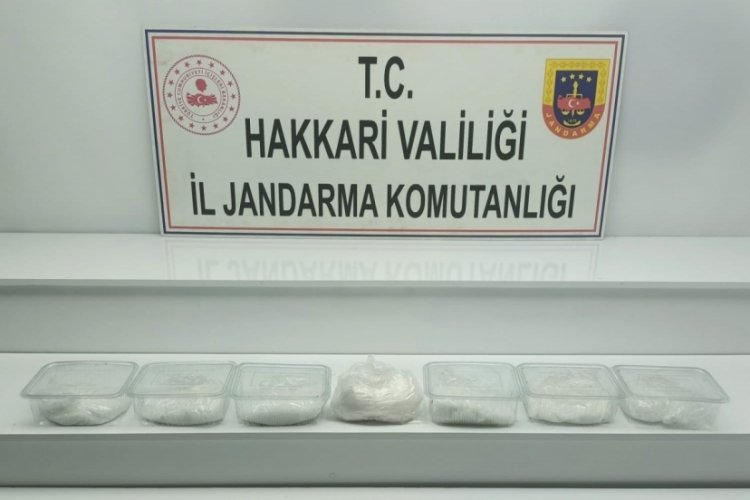 7 kilo 500 gram metamfetamin maddesi ele ge&ccedil;irildi