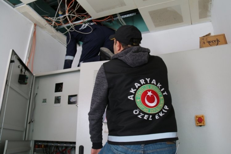 Ka&ccedil;ak akaryakıt operasyonu