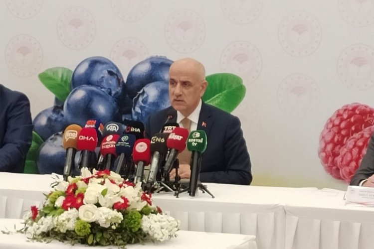 Bakan Kiriş&ccedil;i Bursa'da Tarım sekt&ouml;r temsilcileriyle buluştu
