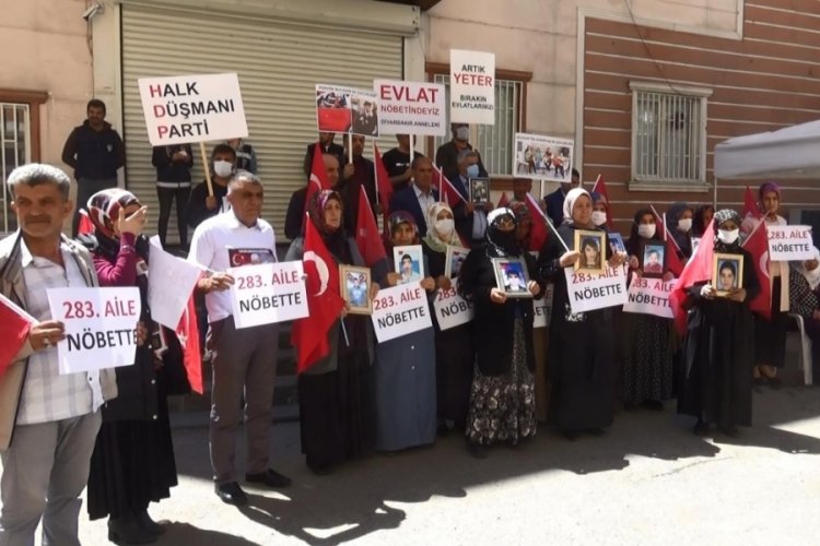 HDP &ouml;n&uuml;ndeki evlat n&ouml;betine aile sayısı 283 oldu