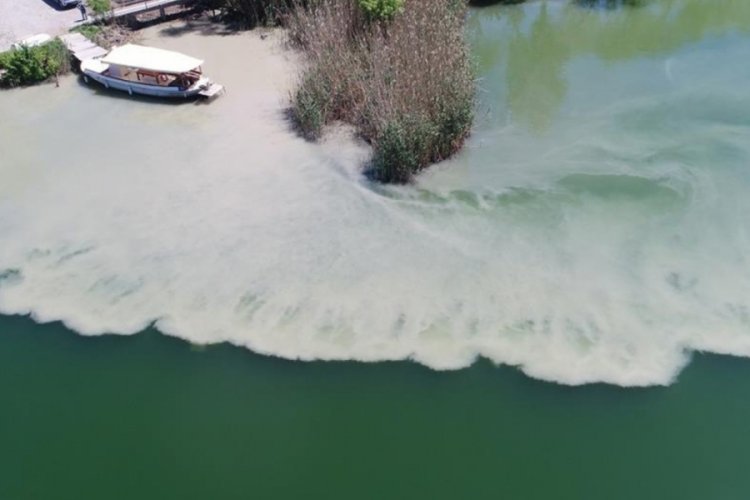 Atıklar Dalyan kanallarına aktı