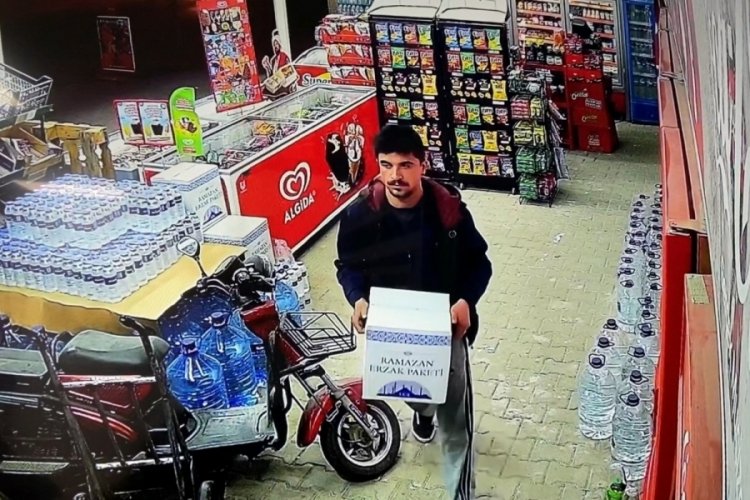Bursa'da Ramazan kolisi hırsızlığı