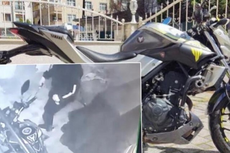 İstanbul Kartal'da motosiklet hırsızlığı