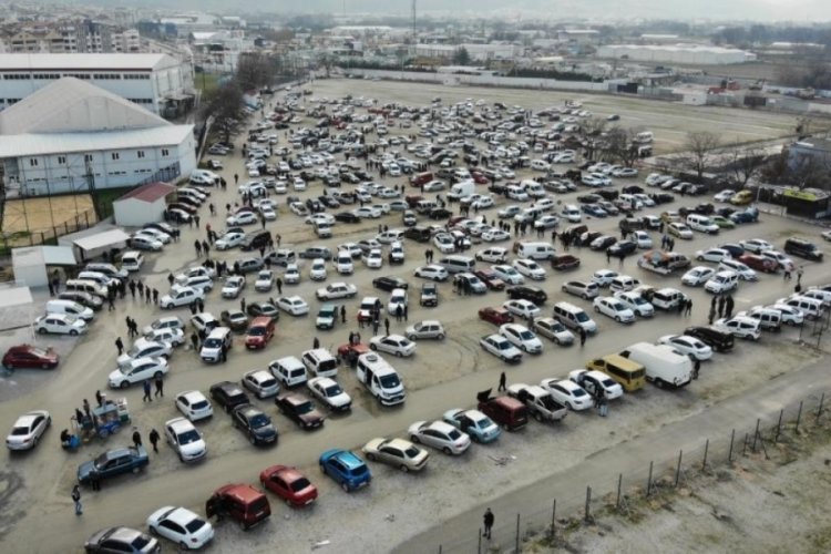 Bursa'da ikinci el otomobil pazarı hareketlendi