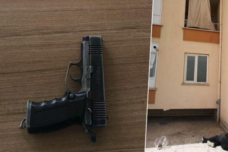 Kayseri'de polise yakalanmamak i&ccedil;in 1'inci kattan atladı