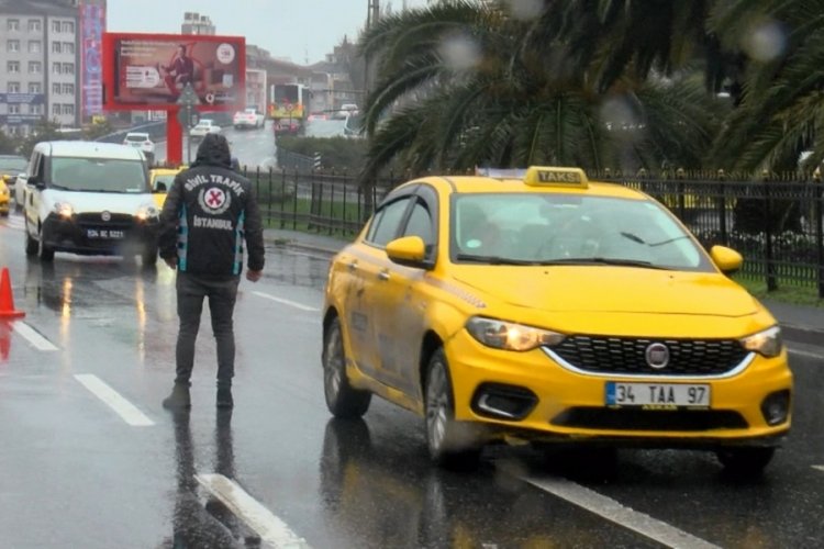 Zam sonrası taksi denetimi
