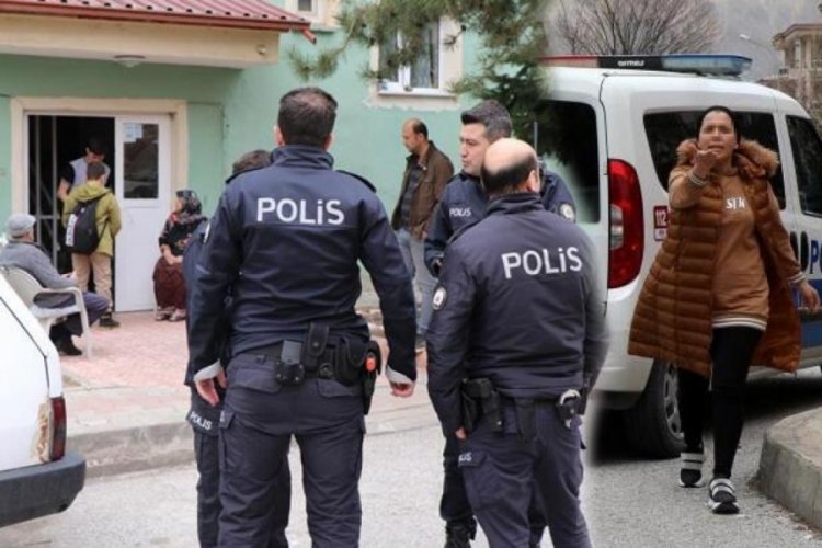 Erzinca'da icra yoluyla &ccedil;ocuğunu alan kadın, gazetecilerin &uuml;zerine y&uuml;r&uuml;d&uuml;