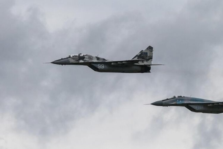 Rusya duyurdu: Ukrayna'ya ait MIG-29 savaş u&ccedil;ağı d&uuml;ş&uuml;r&uuml;ld&uuml;