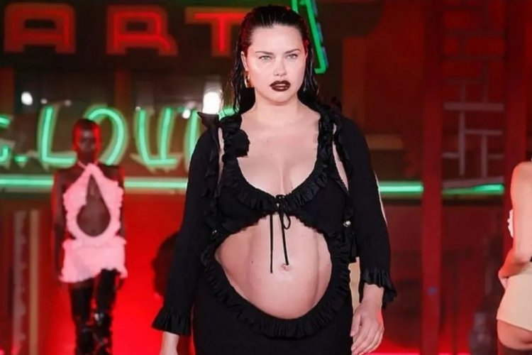 Adrina Lima'nın karnı g&ouml;renleri şaşırttı