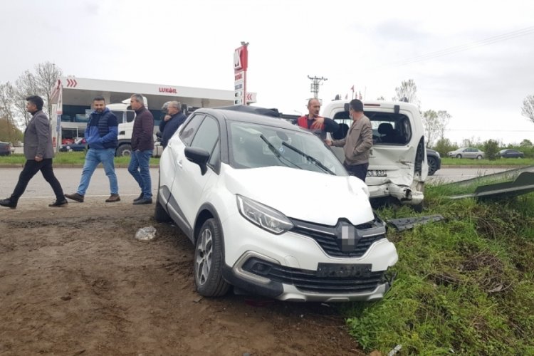 Samsun'da tır ara&ccedil;ları bi&ccedil;ti