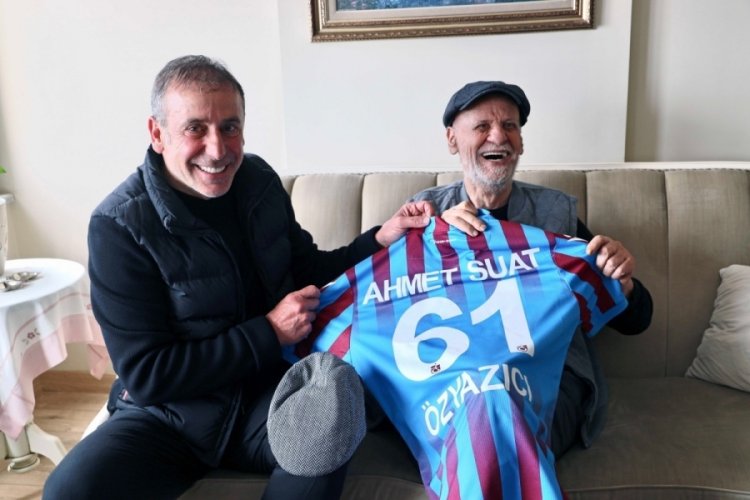 Abdullah Avcı'dan Ahmet Suat &Ouml;zyazıcı'ya ziyaret