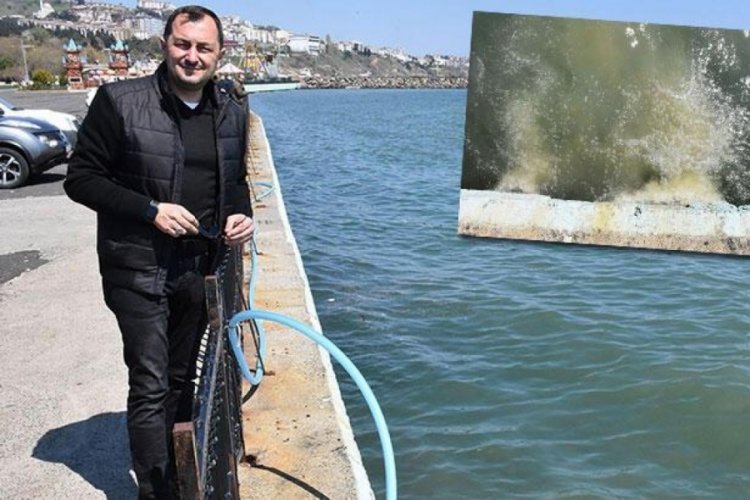 Belediye Başkanı Y&uuml;ksel: Tekirdağ Belediyesi denize kanalizasyon atığı boşaltıyor