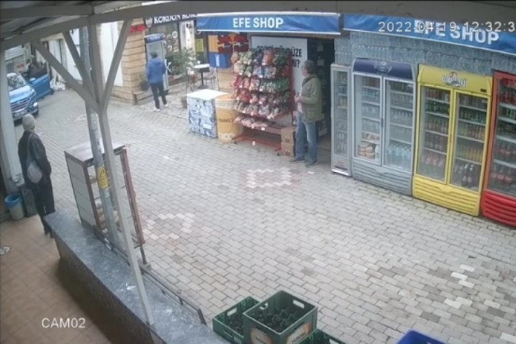 Baltalı cinayet g&uuml;venlik kamerasında