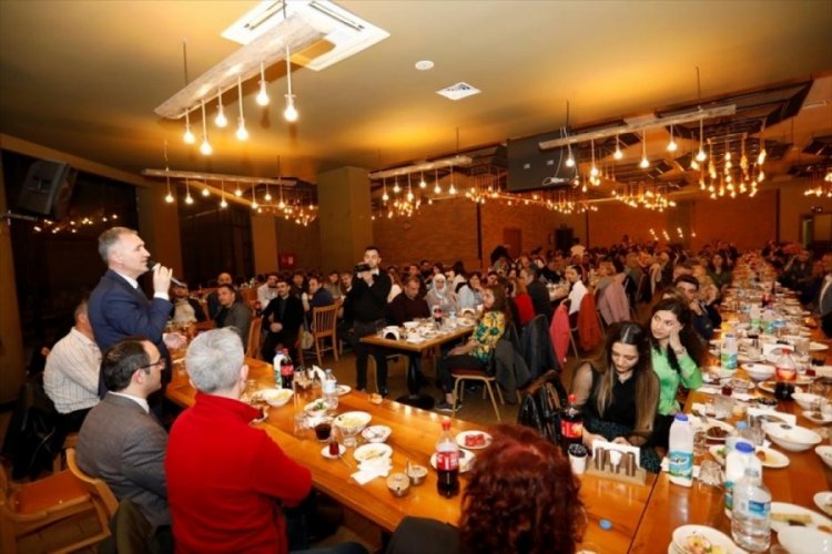Bursa'da Başkan Taban ile sanat dolu iftar