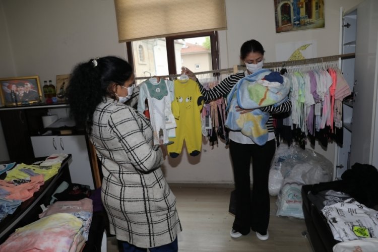 Bursa'da Mudanya Belediyesi &ccedil;ocukların y&uuml;z&uuml;n&uuml; g&uuml;ld&uuml;rd&uuml;