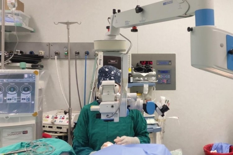 Bursa'da g&ouml;z bakasıyla hayata farklı bakılıyor