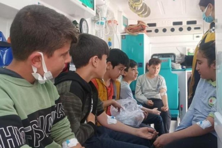 &Ouml;ğrenciler deterjan kokusundan hastanelik oldu