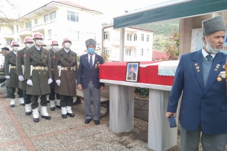 Bursa'da Kore gazisine son t&ouml;ren