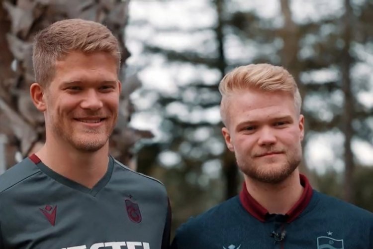 Trabzonspor'dan Andreas Cornelius paylaşımı