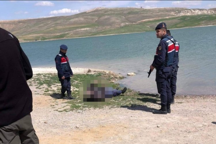 Sulama g&ouml;letinde ceset şoku