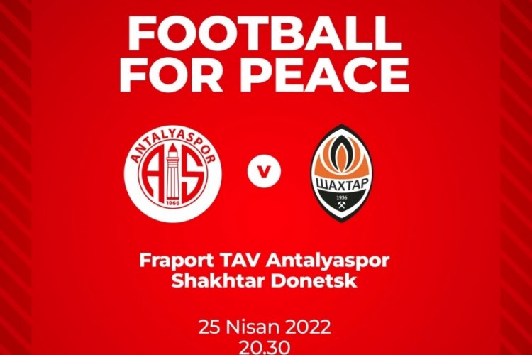 Antalyaspor, &ouml;zel ma&ccedil;ta Shakhtar Donetsk'le ile karşılaşacak