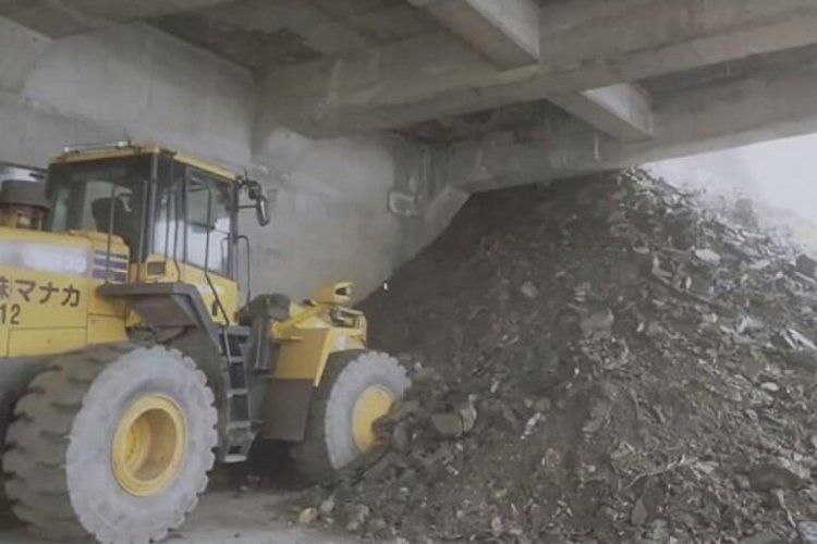 Tayvan'da toprak kayması meydana geldi