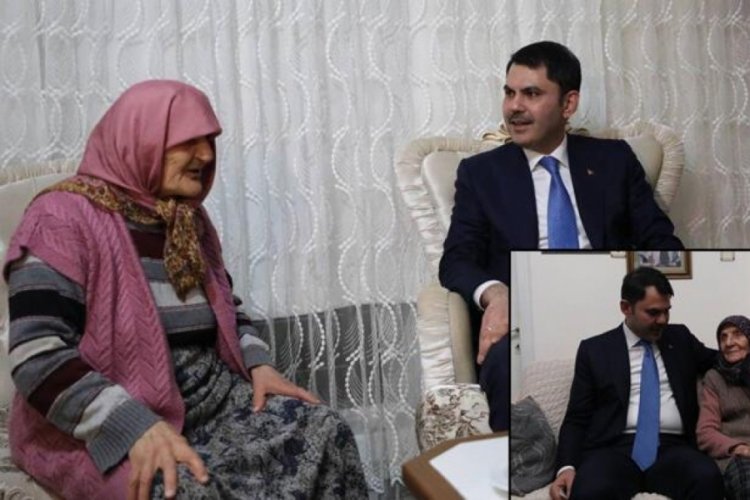 Bakan Murat Kurum'dan Kızılcahamam'da iki &ouml;nemli ev ziyareti