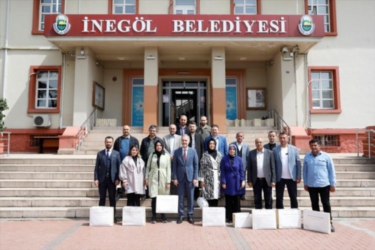 Bursa'da meclis &uuml;yelerinden &ouml;rnek hareket