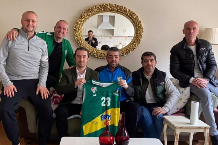Başkan Sezgin'den Raif Balkan'a anlamlı ziyaret