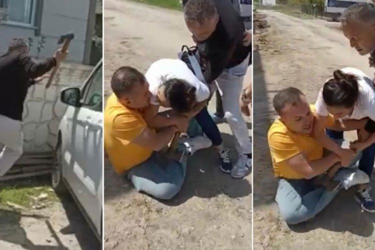 Komşusuna baltayla saldırdı, serbest bırakıldı
