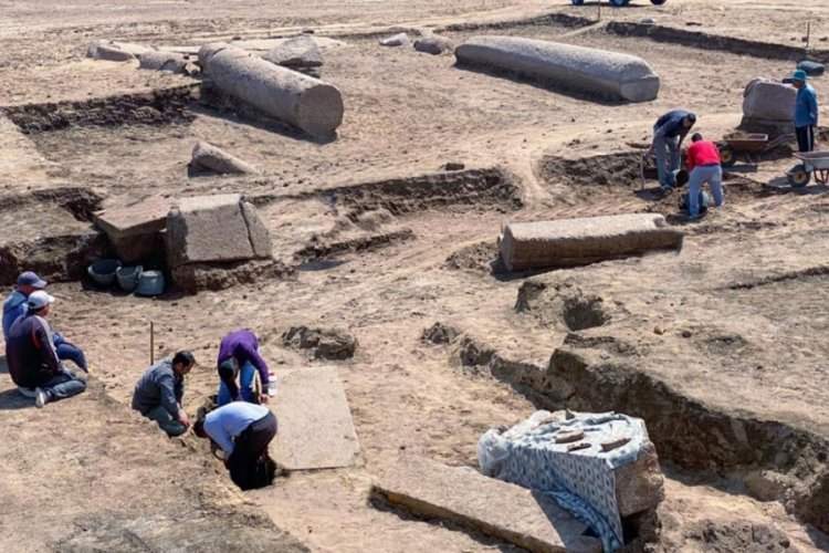 Mısır'da Roma İmparatorluğuna ait tapınak kalıntıları bulundu