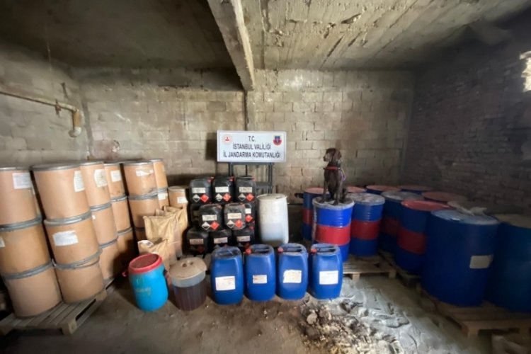 Jandarmadan uyuşturucu imal eden şahısa su&ccedil;&uuml;st&uuml;&nbsp;