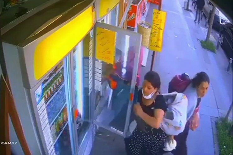 Kadınlar yoğurt &ccedil;aldı
