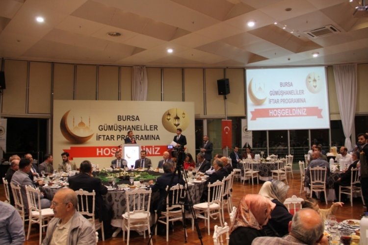 Bursa Protokol&uuml; ile G&uuml;m&uuml;şhaneliler iftarda buluştu (&Ouml;ZEL HABER)