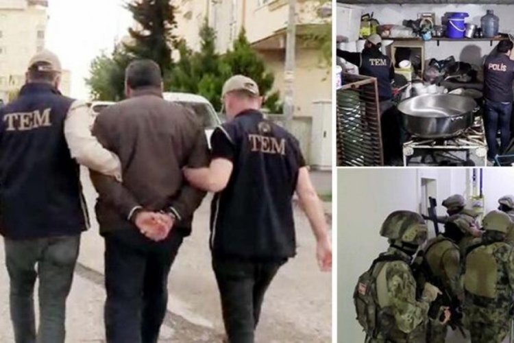 Gaziantep'te DEAŞ operasyonunda 5 g&ouml;zaltı