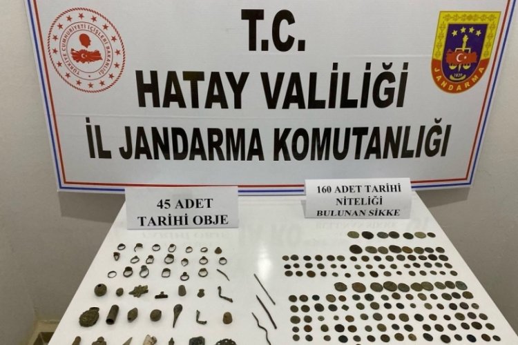 Hatay'da tarihi eser operasyonu