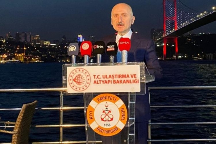 Ulaştırma ve Altyapı Bakanı Karaismailoğlu: Kanal İstanbul bir vizyon projesidir