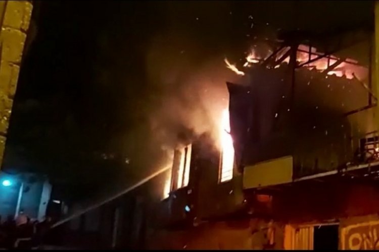 Kahramanmaraş'ta ev yangını korkuttu