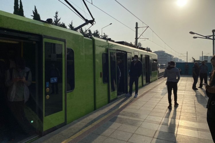Bursa'da metro arızalandı