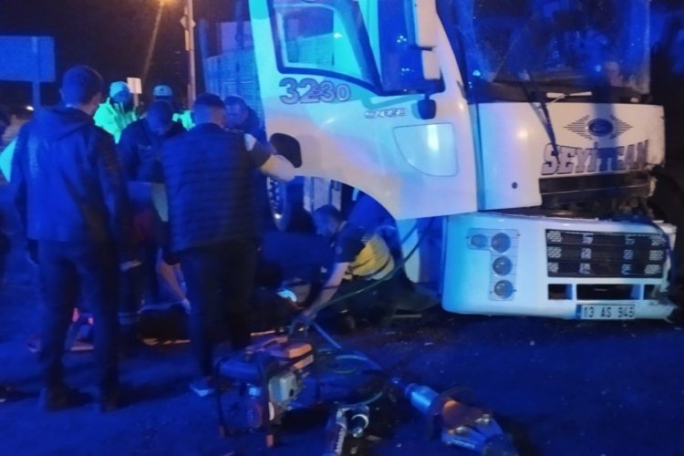 Bitlis'de trafik kazası: 1 yaralı