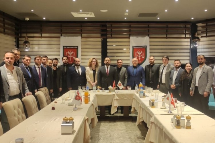 T&uuml;rk Hukuk Enstit&uuml;s&uuml; Bursa Şubesi Başkanı Avukat Ahmet Doğu oldu