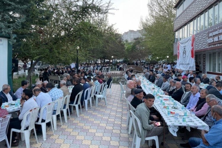 Malatya'da 2 bin kişilik iftar yapıldı
